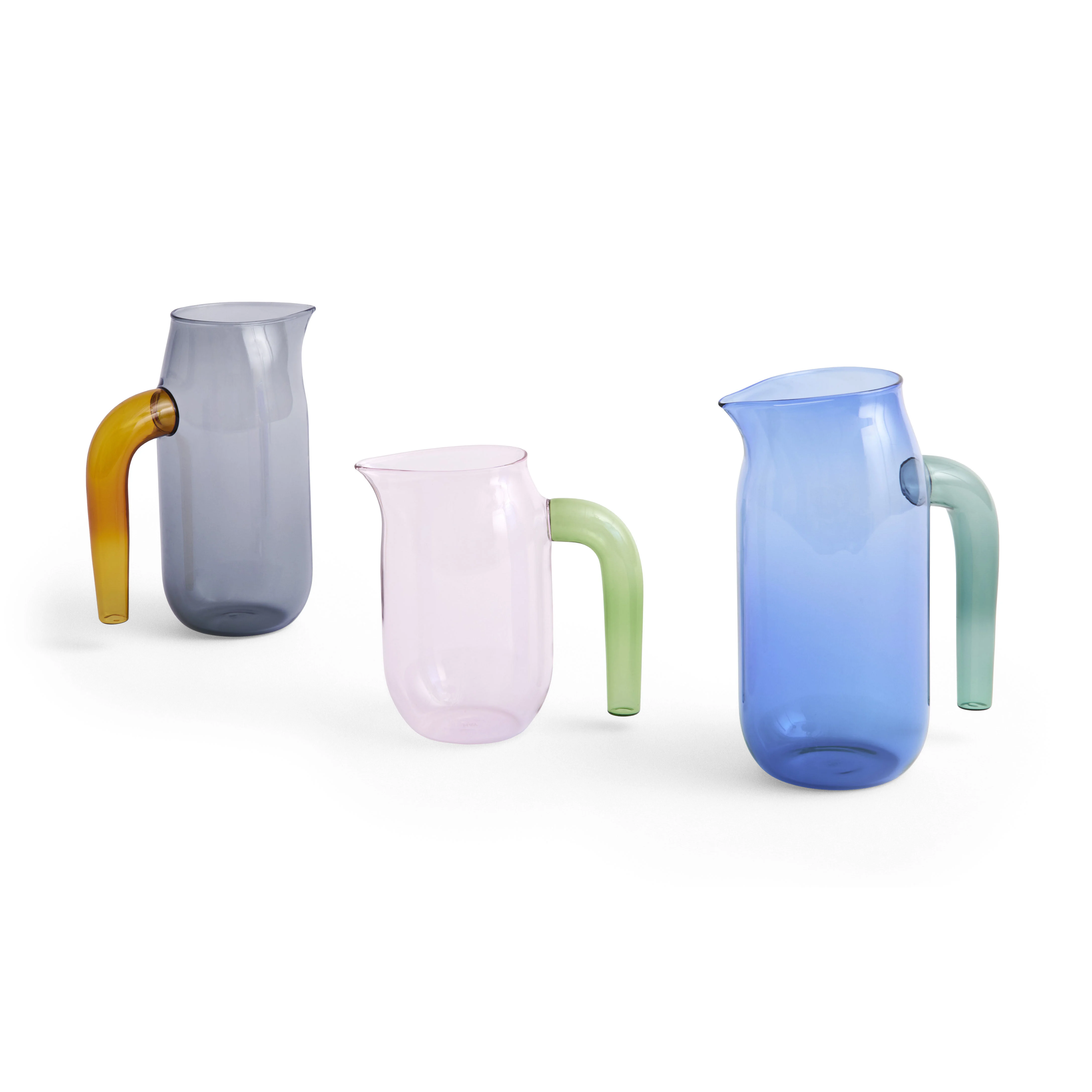 JUG XL - Carafe verre | Bleu