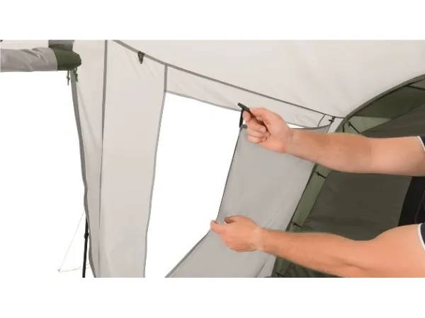 Easy Camp Huntsville Twin 600, Camping, Tunneltelt, 6 person(er), 14,2 kg, Grøn