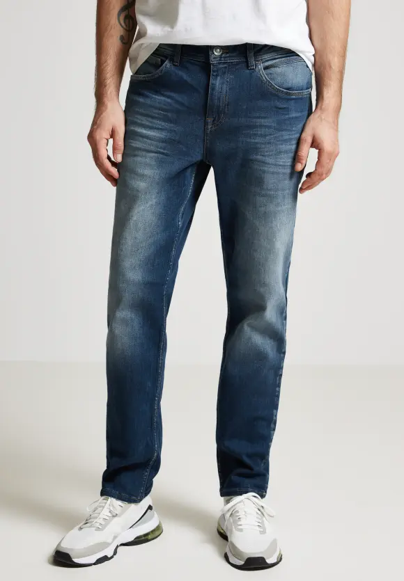Regular Fit Jeans - deep indigo wash