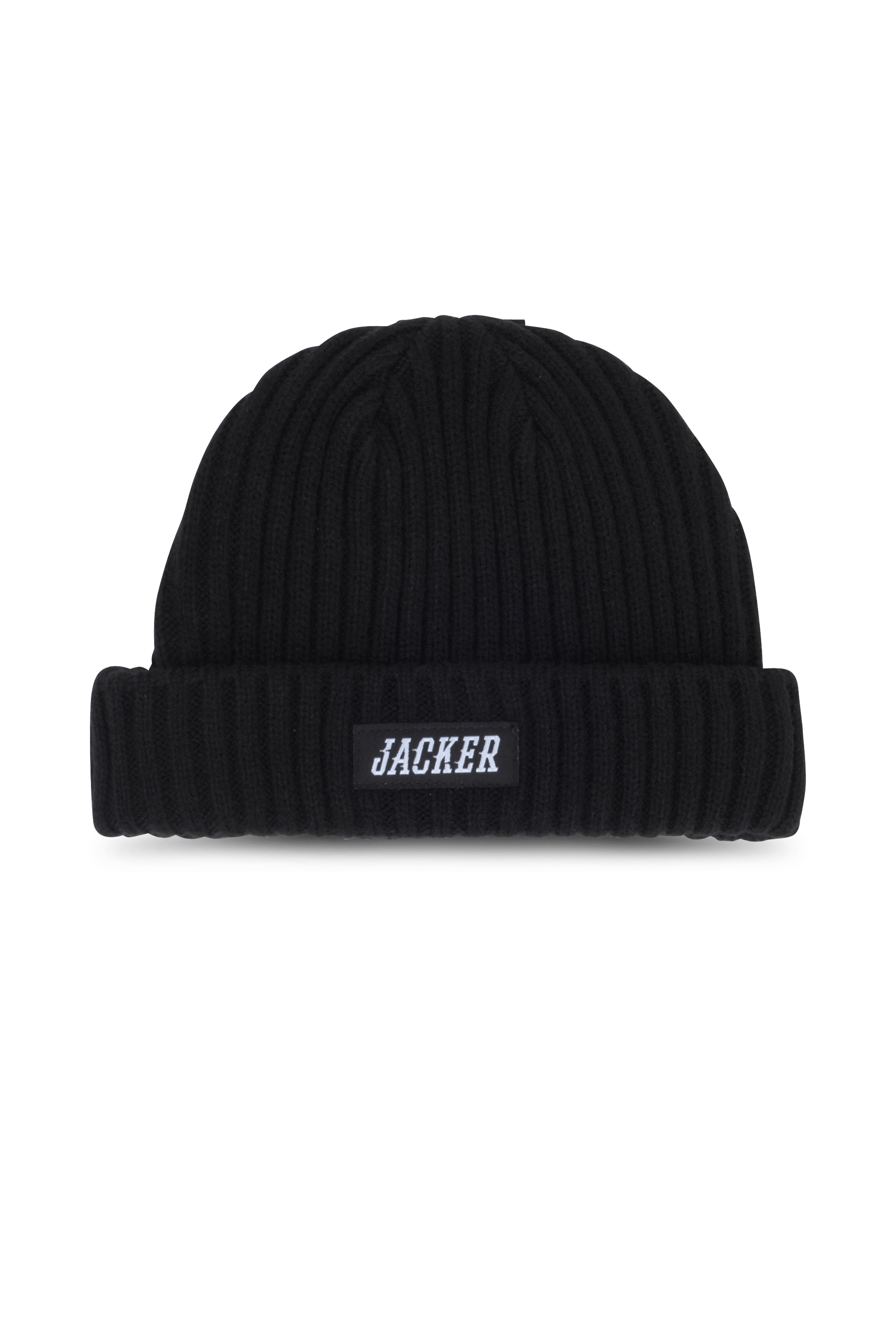 JACKER Bonnet Team Short Beanie Noir