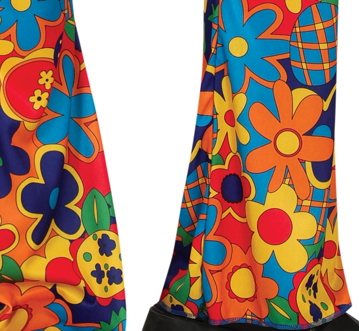Hippie 60S Kostuum Heren Bloemen 3 delig