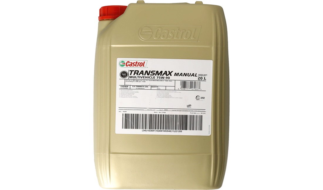 Castrol Manual Multivehicle 75W/90 20L
