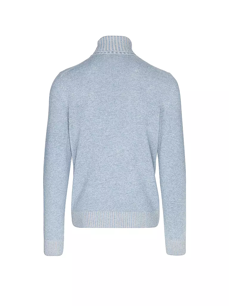 GRAN SASSO Rollkragenpullover hellblau
