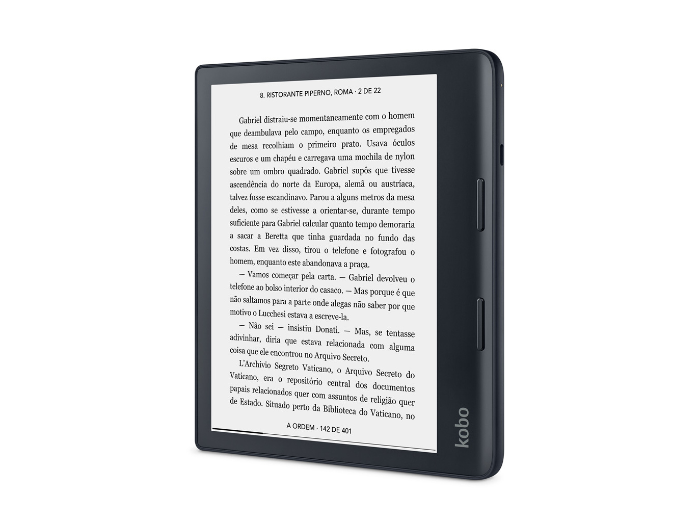 E-BOOK KOBO KOBO SAGE PRETO 8\