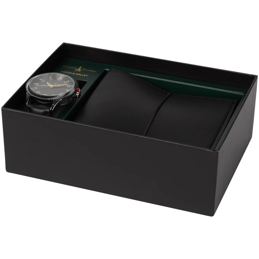 Alexander Brixham giftset met horloge en sleutelhanger 2-delig | diverse varianten