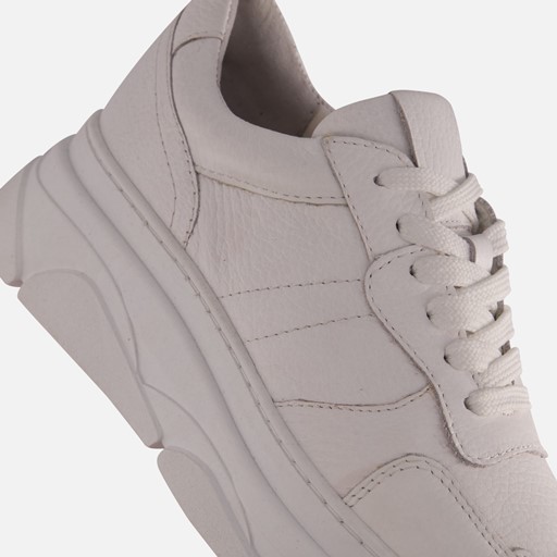 PS Poelman Jana Sneakers wit Leer