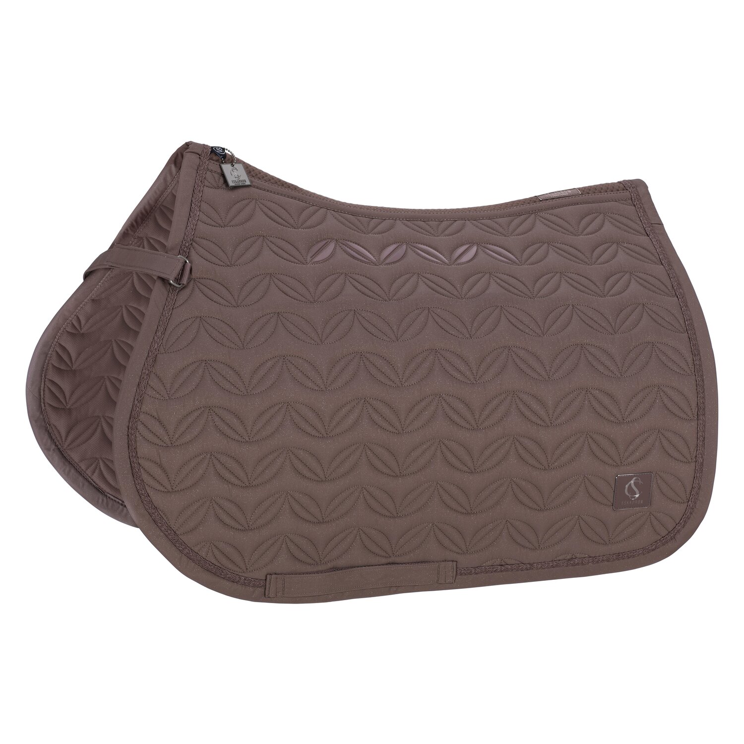 ESKADRON Classic Sports Schabracke Sparkle Floral - deep taupe