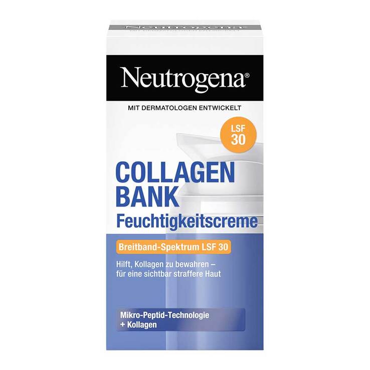 Neutrogena Collagen Bank Feuchtigkeitscreme LSF 30, 50 ml