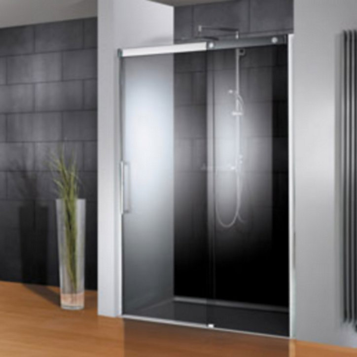 Porte de douche anthracite coulis. gauche 120 cm, Schulte Manhattan