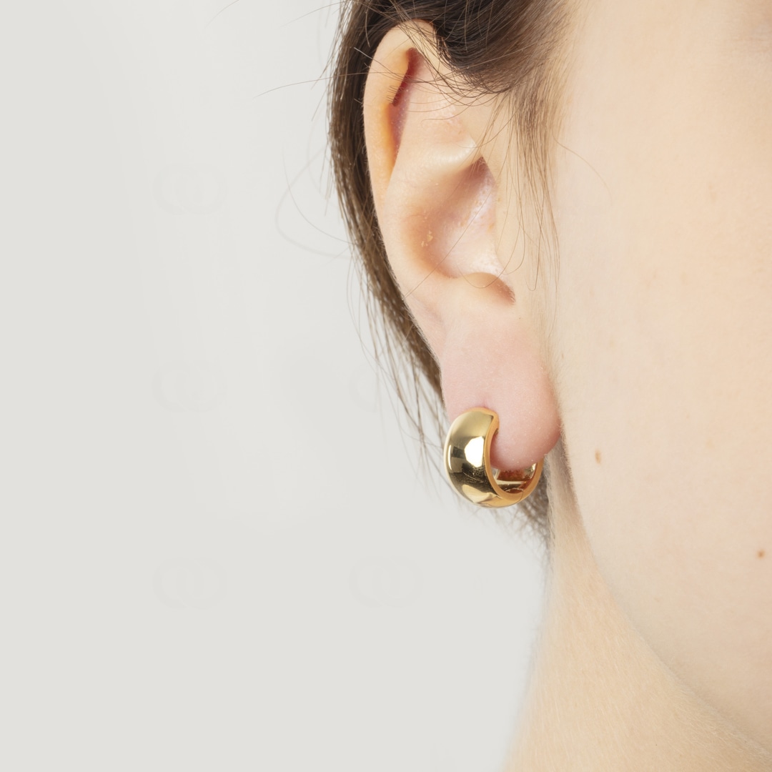 Kreolen 750/18 K Gelbgold Ø 14mm