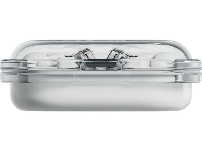 Nothing Ear Wireless In-Ear-Kopfhörer Ear (a) 3.Gen. Weiss Transparente In-Ear-Kopfhörer mit aktiver Geräuschunterdrückung