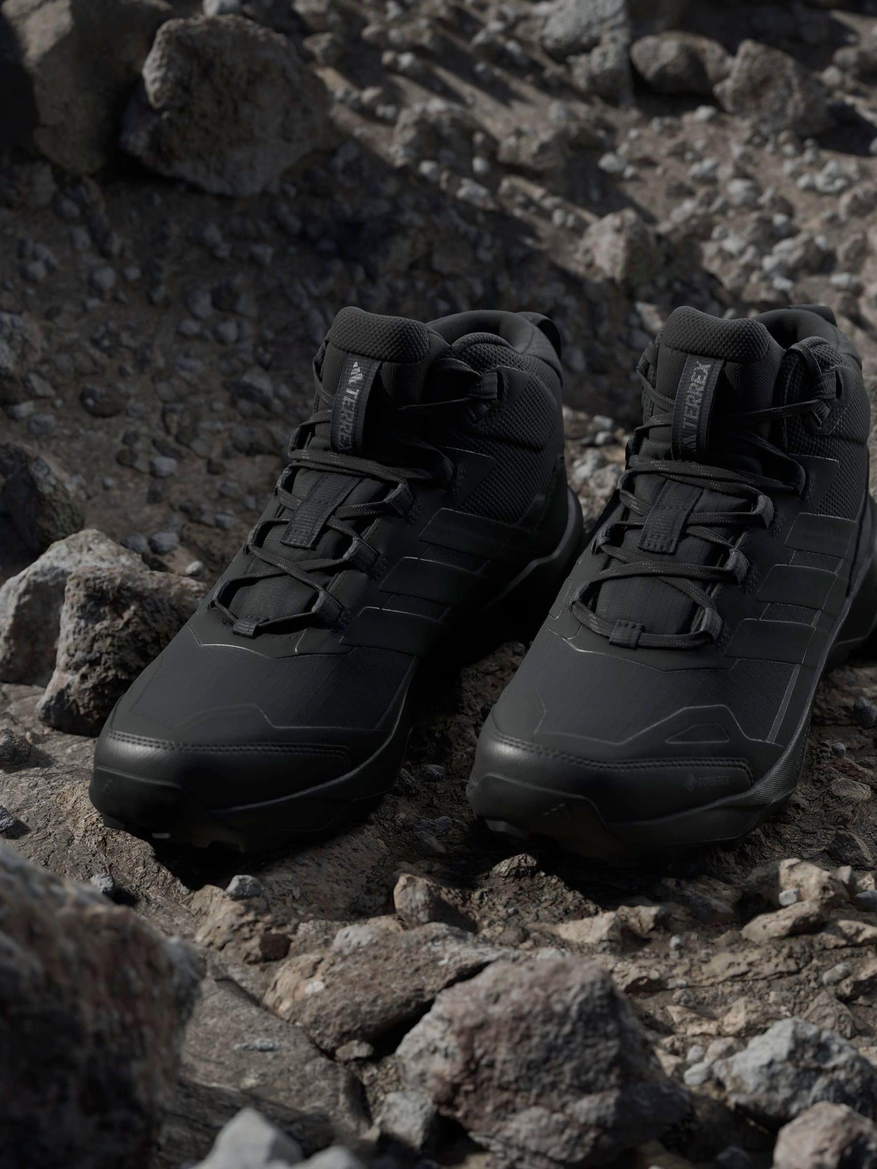 Zwart - adidas Terrex Skychaser AX5 Halfhoge GORE-TEX wandelschoenen