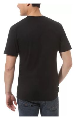 T-Shirt Manches Courtes Vans Logo Navy Noir / Blanc