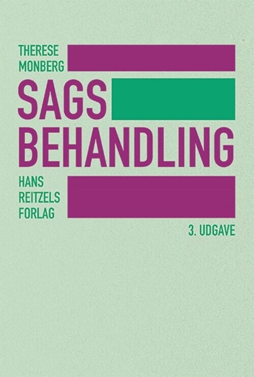 Sagsbehandling - Therese Monberg - Bog