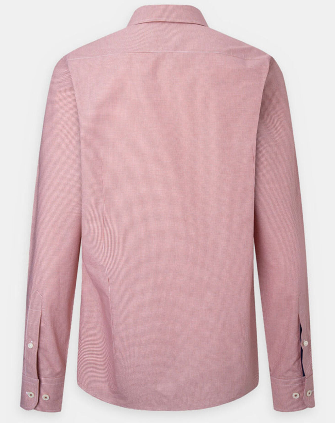 Hackett London Chemise Slim Fit Pop à micro vichy rouge/blanc