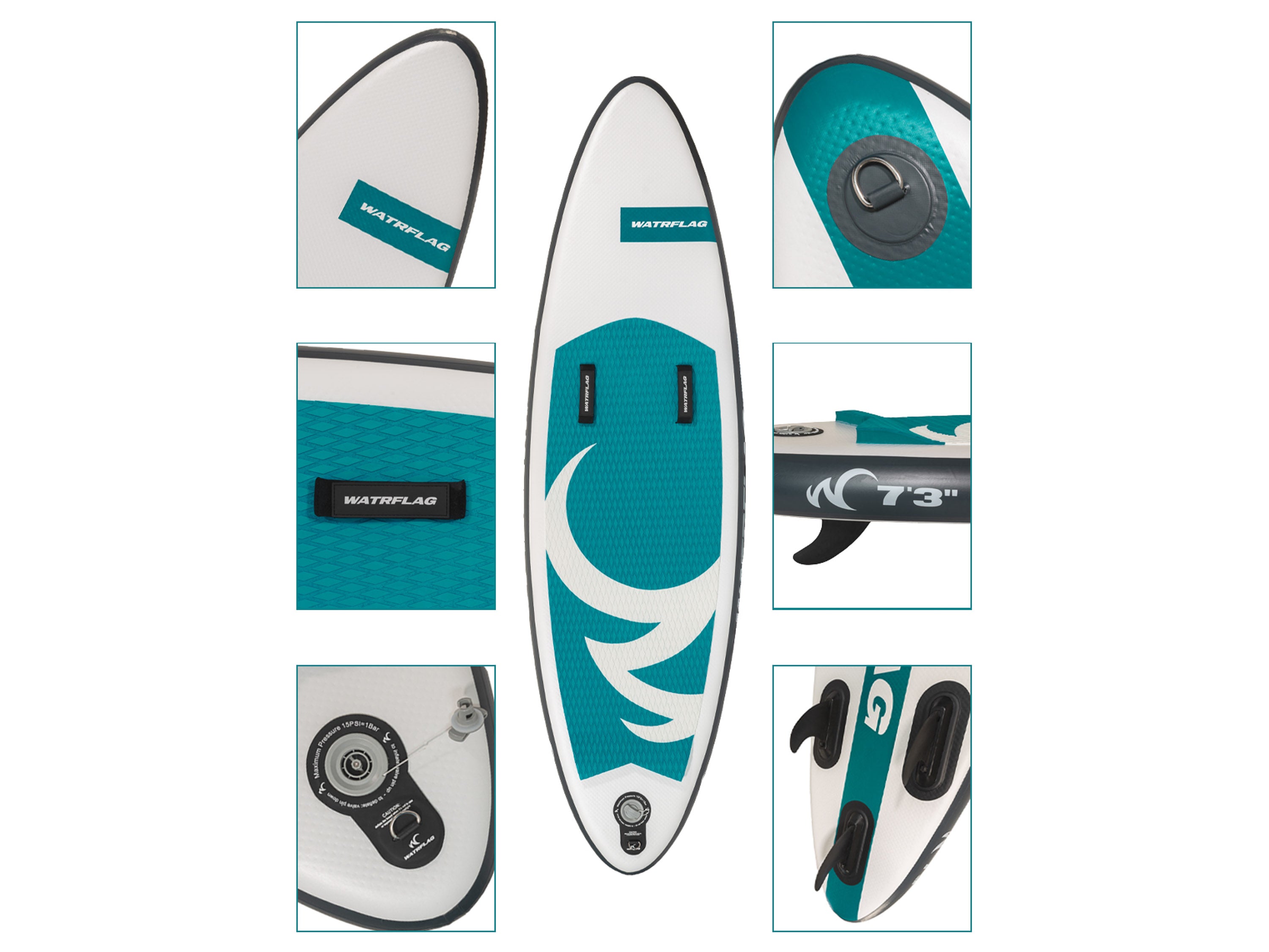Watrflag Wave Rider 7'3