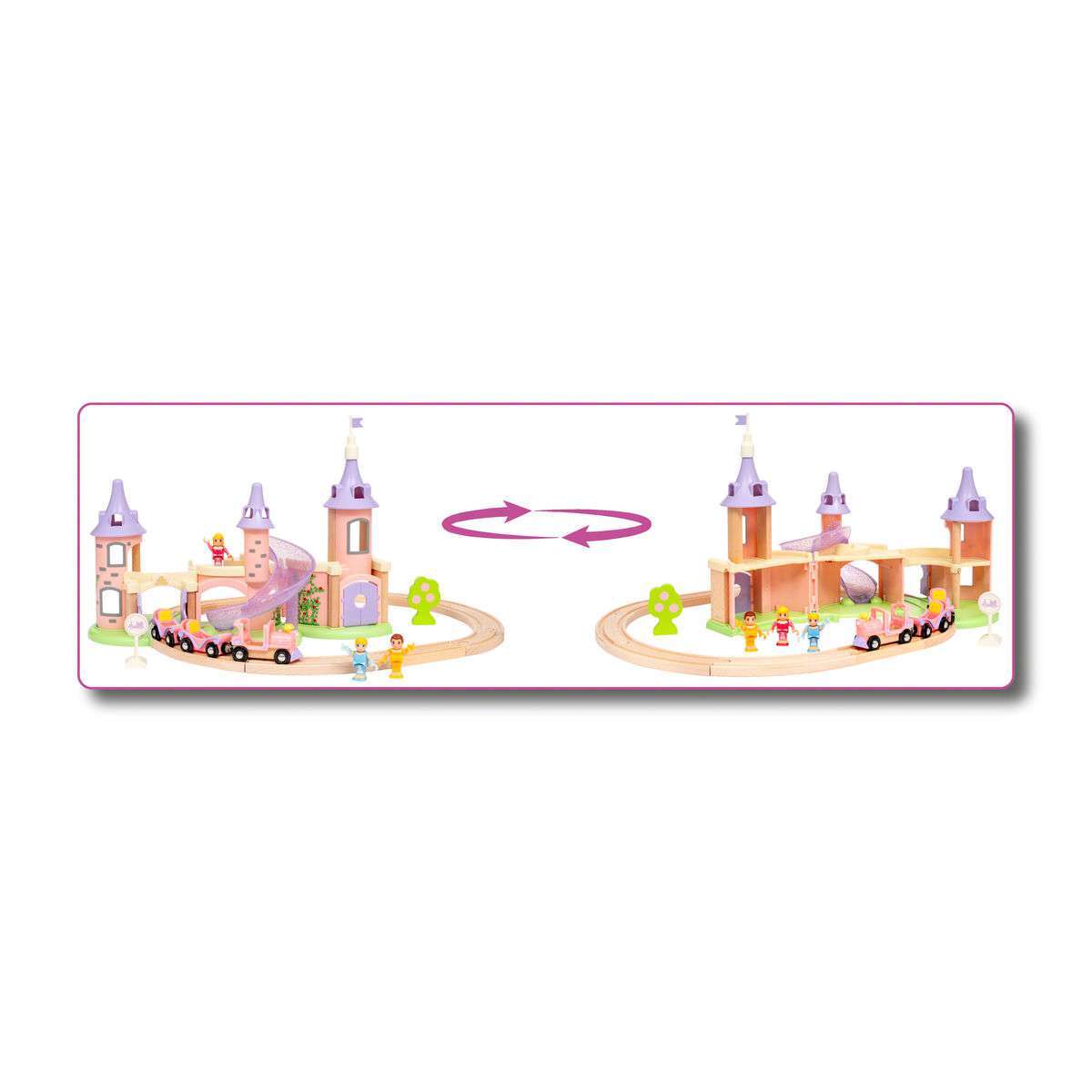 BRIO Spiel Disney Princess Traumschloss Eisenbahn-Set