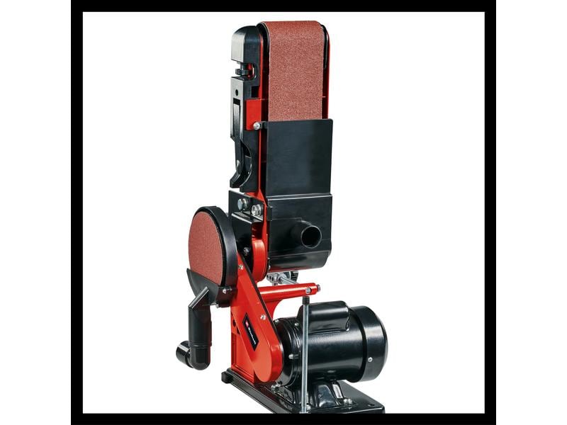 Einhell Band-Tellerschleifer TC-US380 Stand-Band-Tellerschleifer mit neig- und schwenkbarer Alutisch