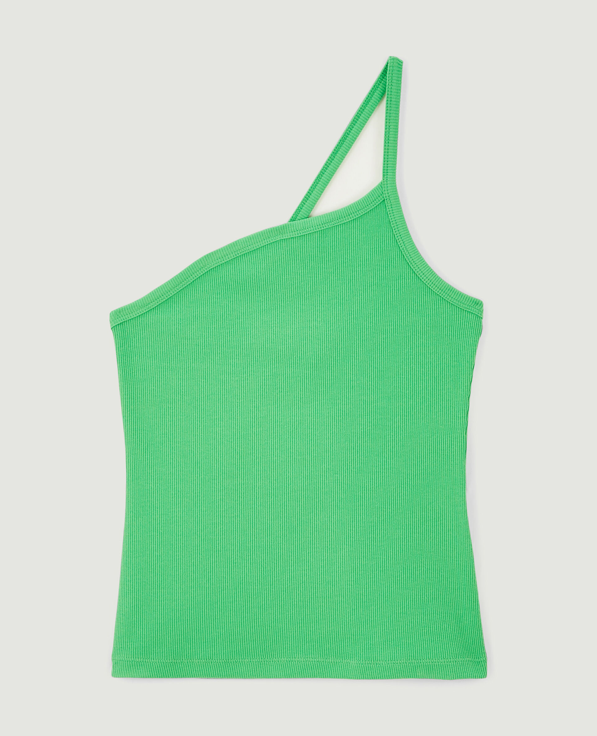 Top asymétrique 1 bretelle - Vert