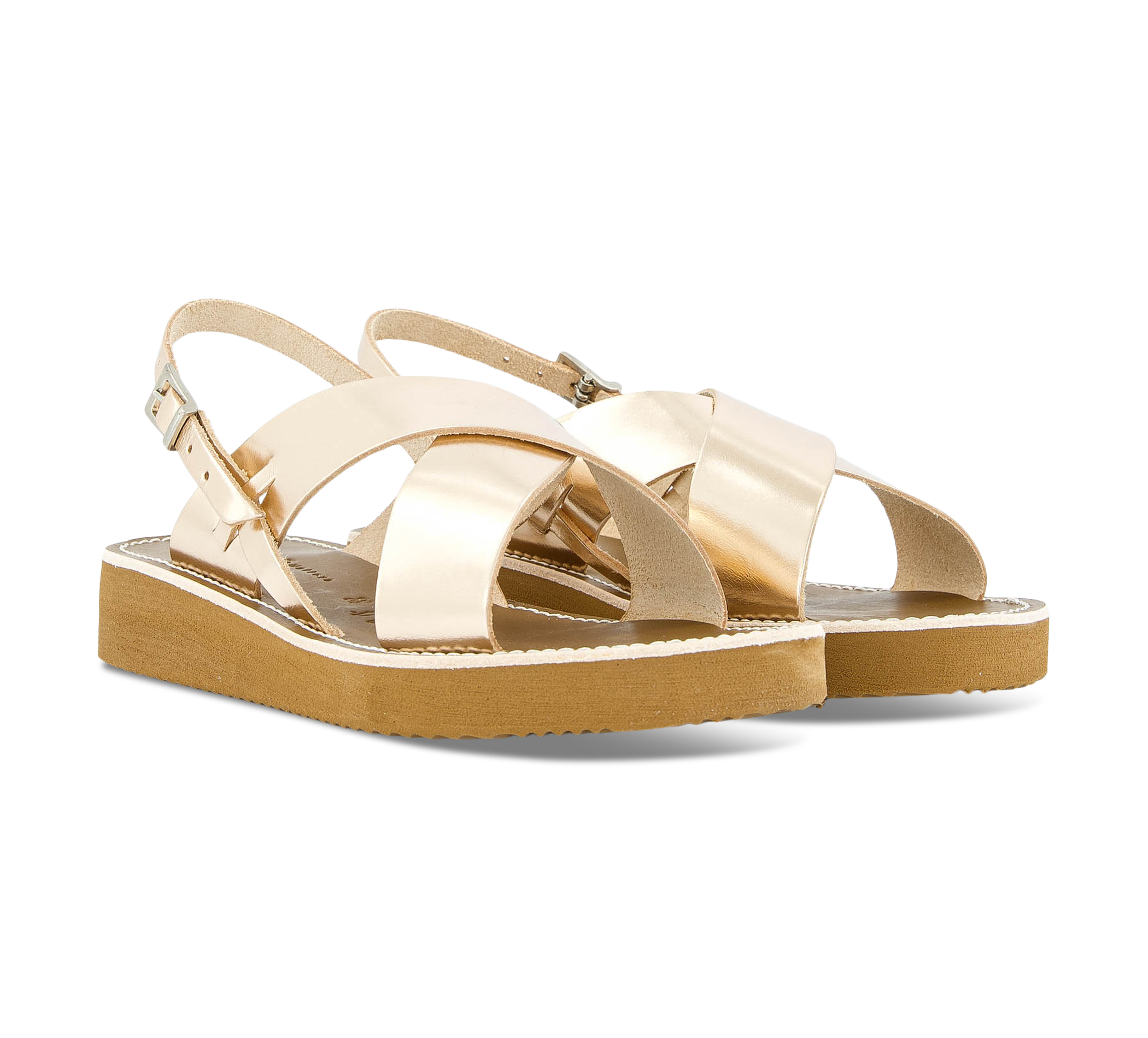 Bold Matters Riemchensandalen rosa
