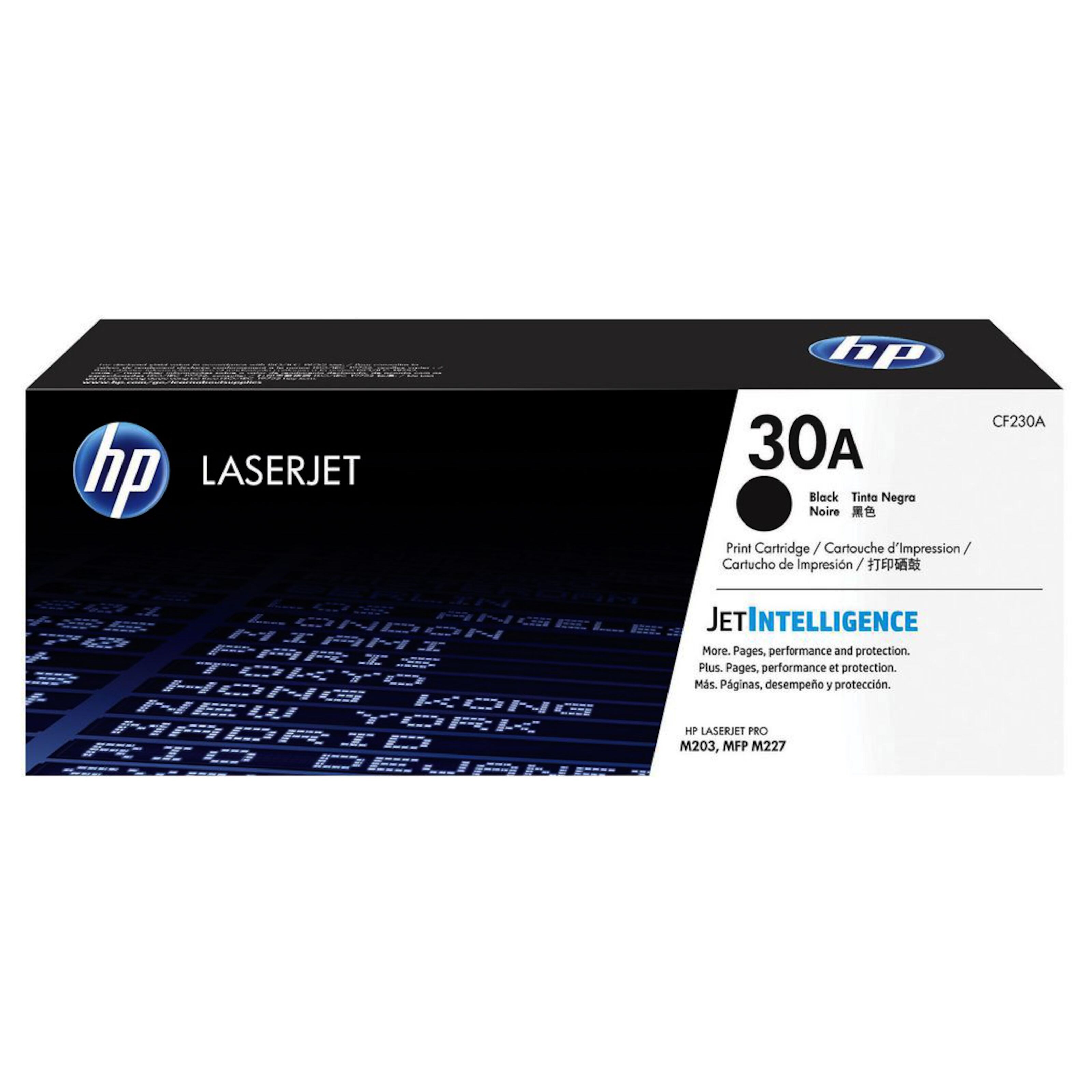 HP Toner 30A - Svart