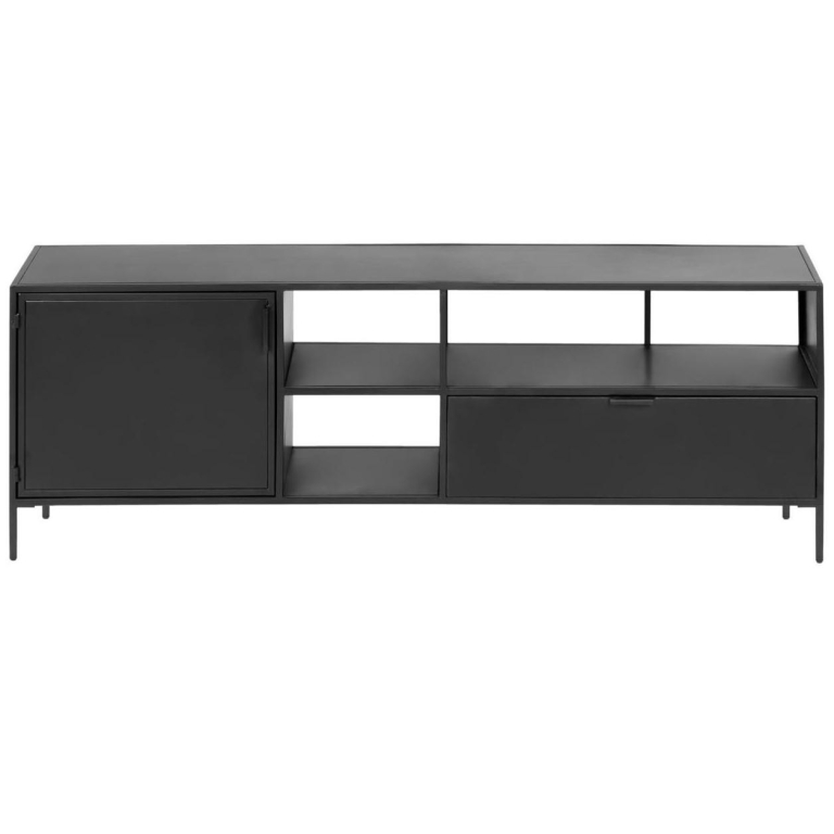 Kave Home Shantay tv-meubel 150x50 zwart