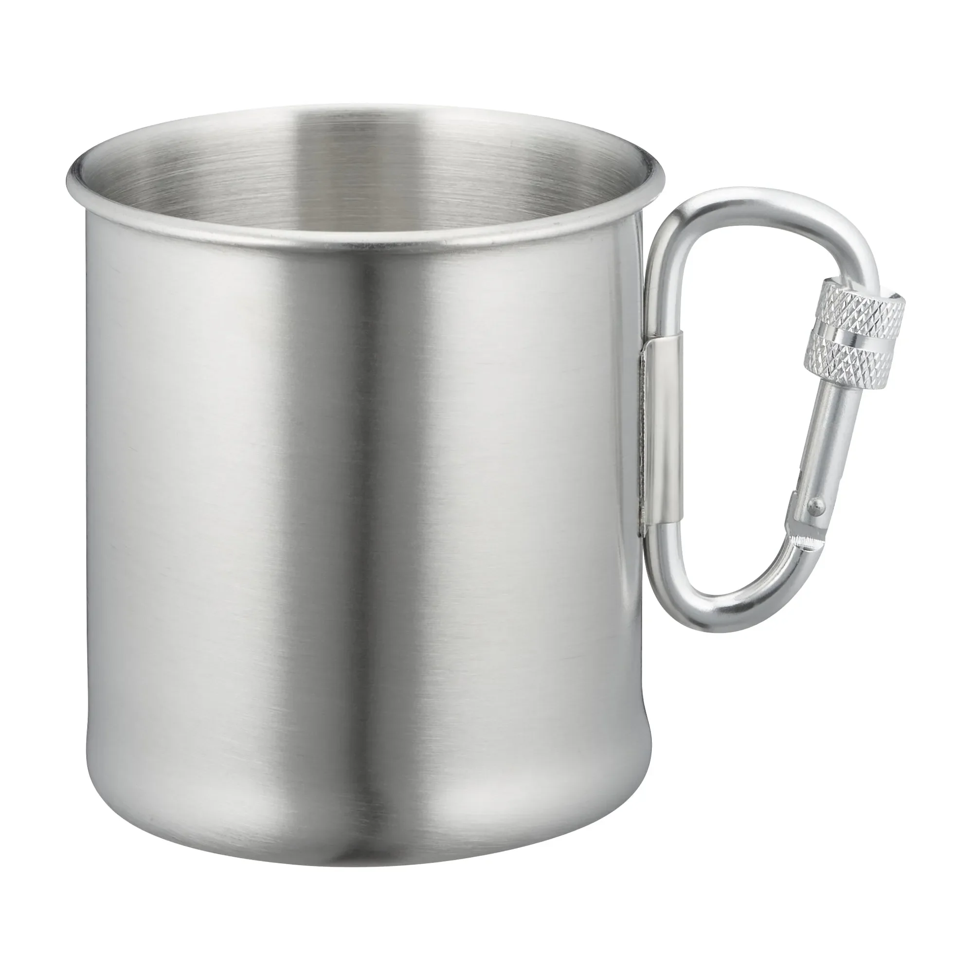 Mil-Tec -  Karabinerbecher Edelstahl 250 ml