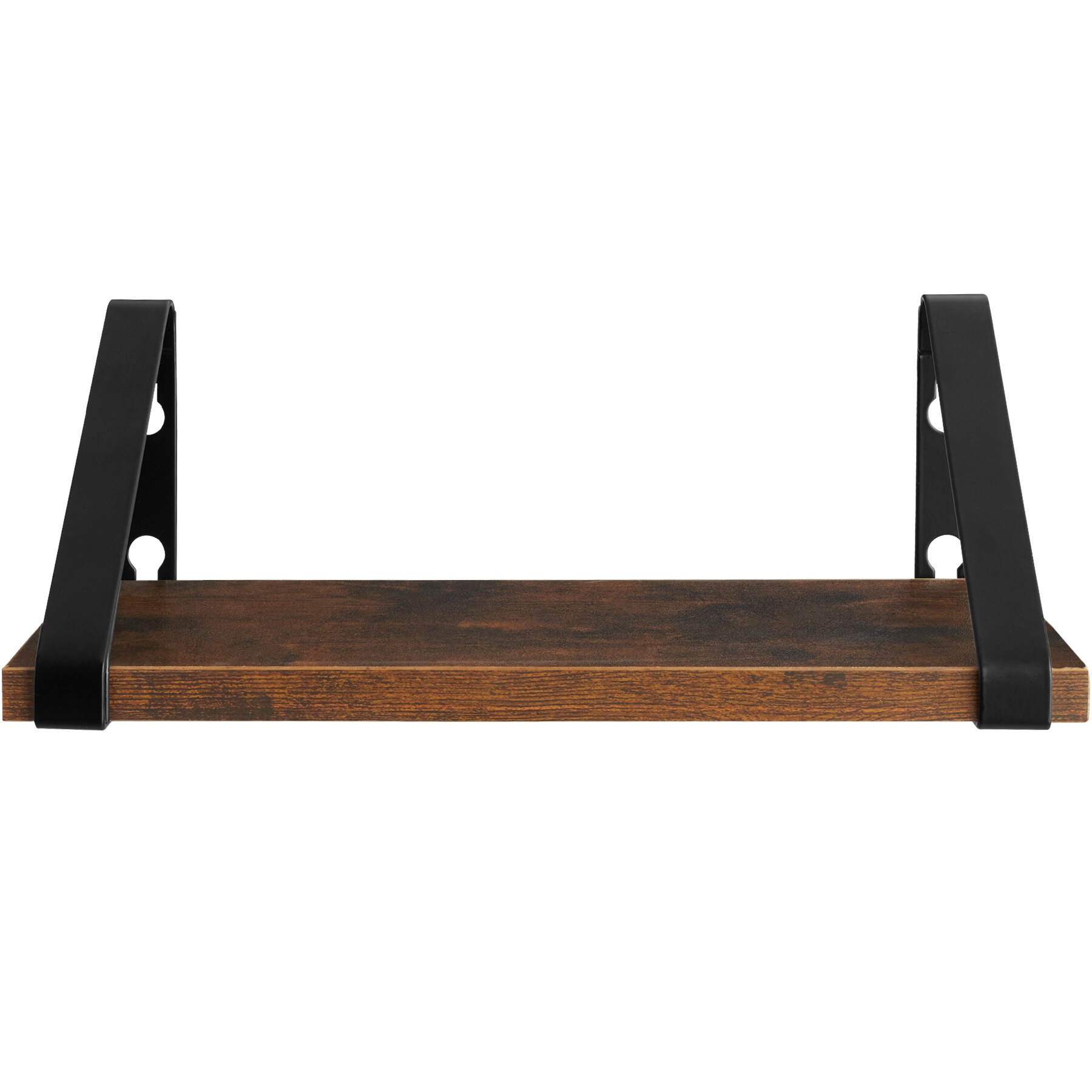 tectake® 3er Set Wandregal, Industrial Style, Belastbarkeit je Regal 15 kg, Höhe 12 cm