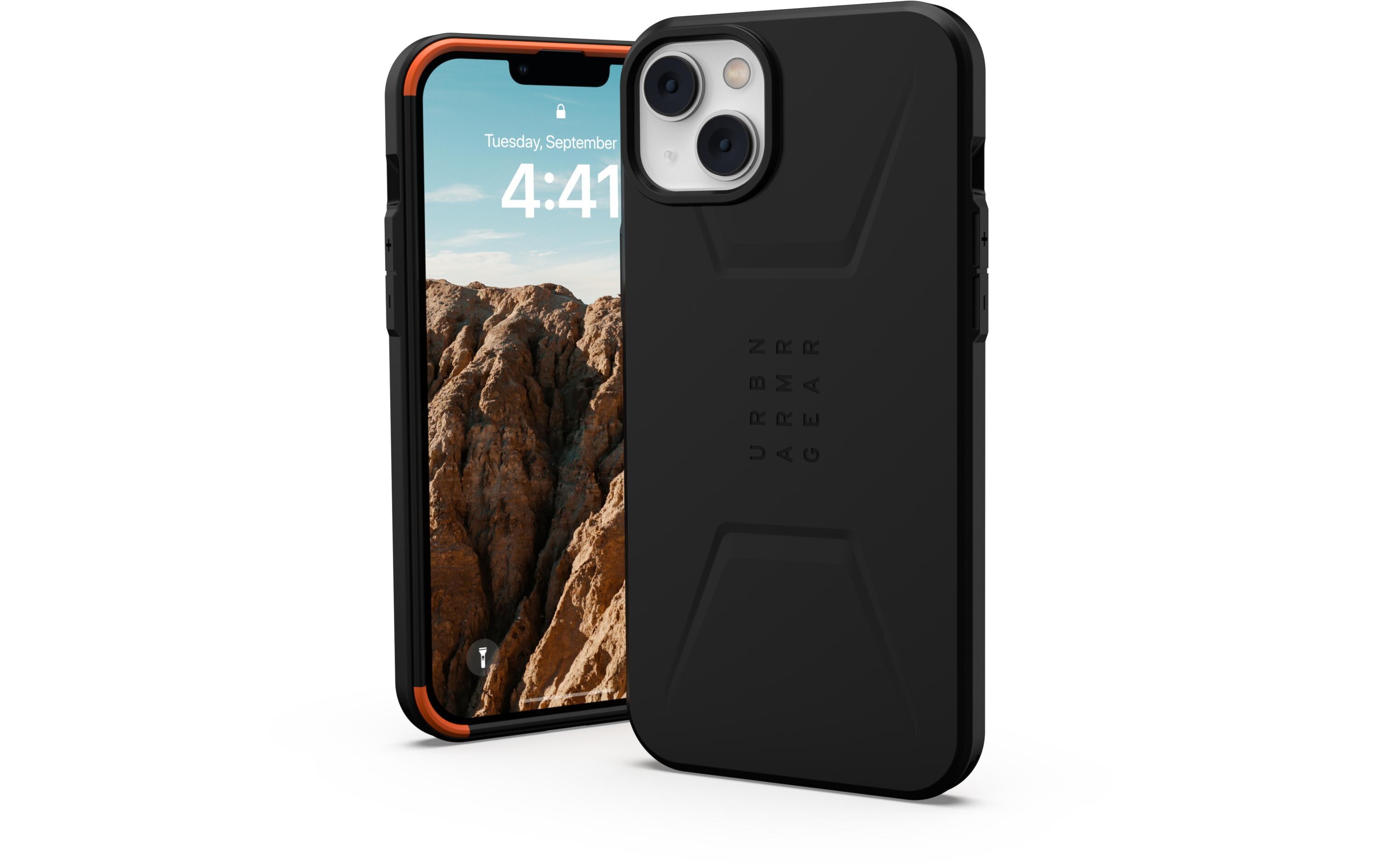Back Cover Civilian Case iPhone 14 Plus SchwarzSchutzhülle für das Apple iPhone 14 Plus