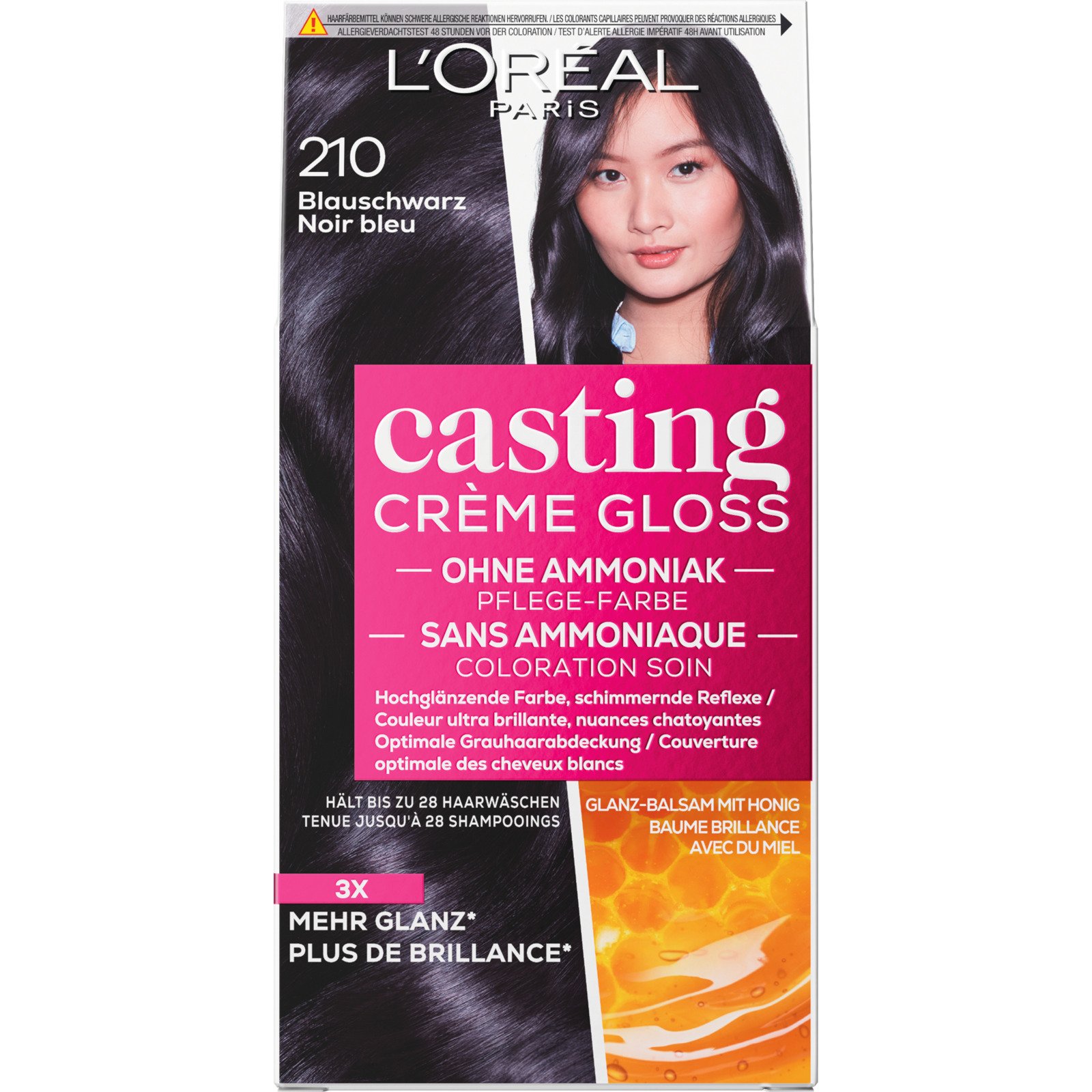 L'Oreal Casting Creme Gloss Blauschwarz 210