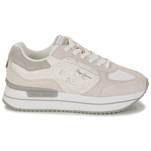 Pepe jeans - RUSPER GALA - Blanc / Argenté