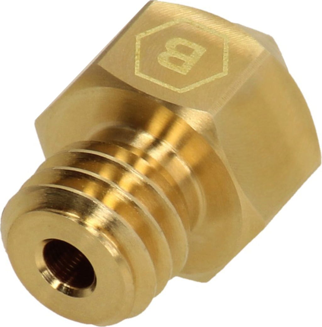 BROZZL  MK8 Düse Messing, 0,4 mm    Die Allround MK8 Düse in verschiedenen Durchmessern aus Messing