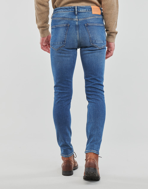 Scotch & Soda - SKIM SKINNY JEANS IN ORGANIC COTTON  SPACE BOOM - Bleu marine