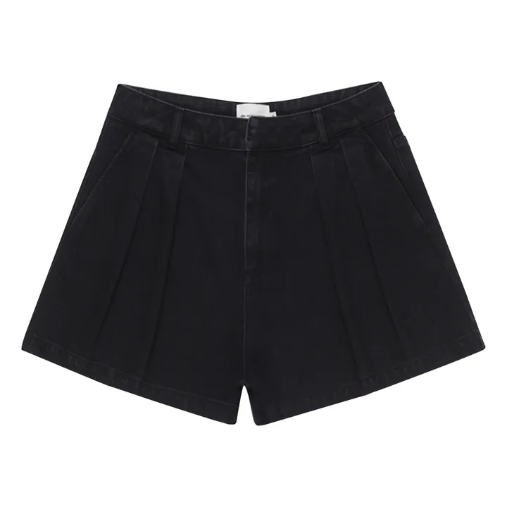 the new society Short Jean Woodland - Collection Femme | Noir