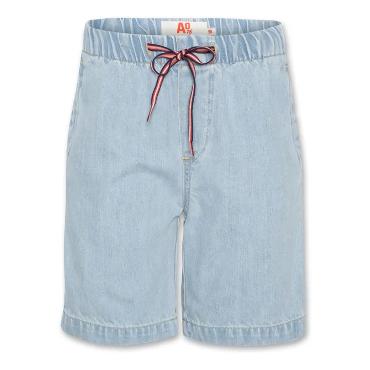 AO76 Bermuda Louis | Denim bleached