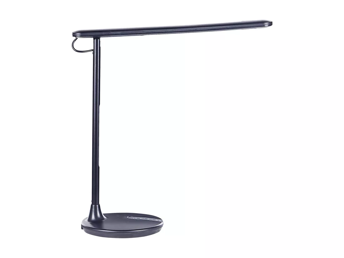 Lampe de bureau LED DRACO Avec variateur Métal Noir