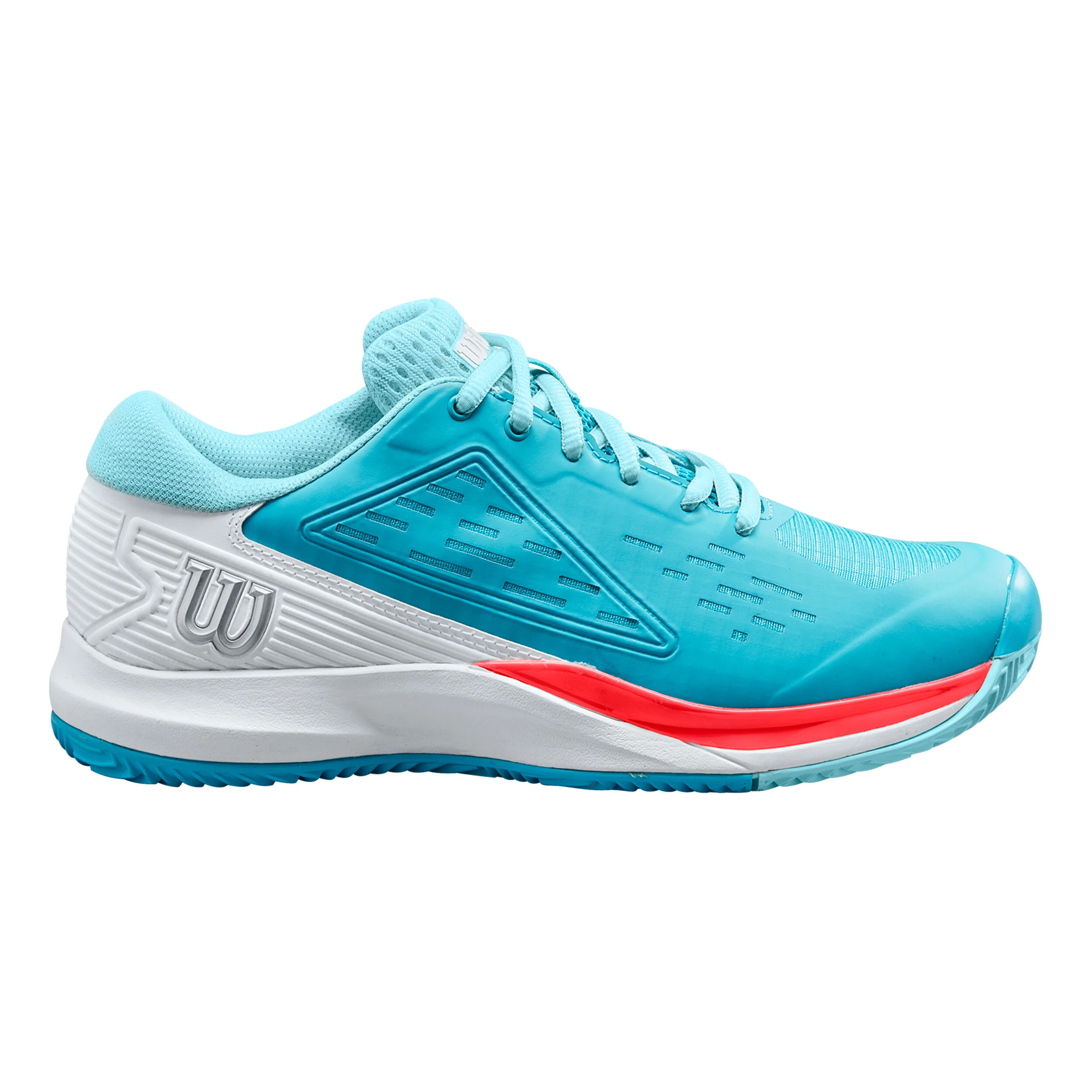Wilson Rush Pro ACE Chaussure Terre Battue Femmes - Turquoise , Blanc