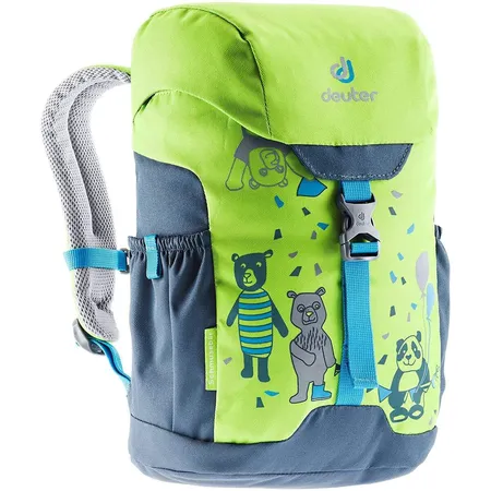 Deuter Kinderrucksack Schmusebär 2020, Kiwi-arctic, 8 Liter