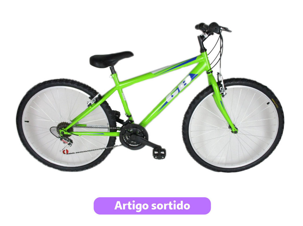 BICICLETA R 26 GOLDBIKE MONTANHA 18V CORES SORTIDAS