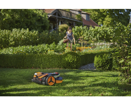 WORX 20V Landroid Vision L1600 22cm/1.600m² robotmaaier met app, zonder begrenzingsdraad WR216E, incl. 4Ah accu en laadstation