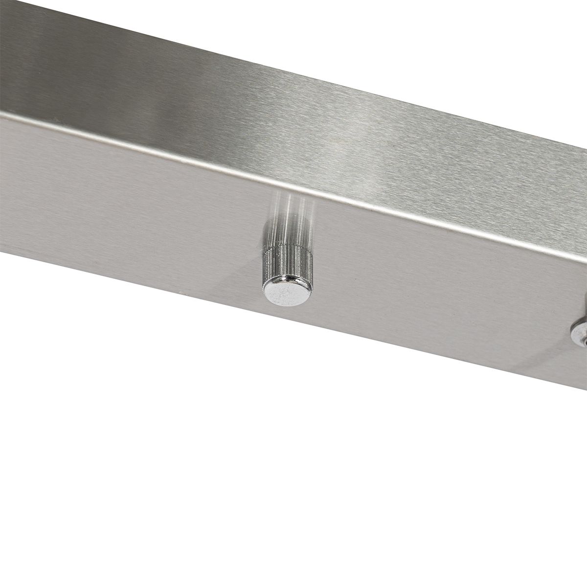 Hanglamp staal langwerpig incl. LED 3-staps dimbaar 3-lichts - Lyani