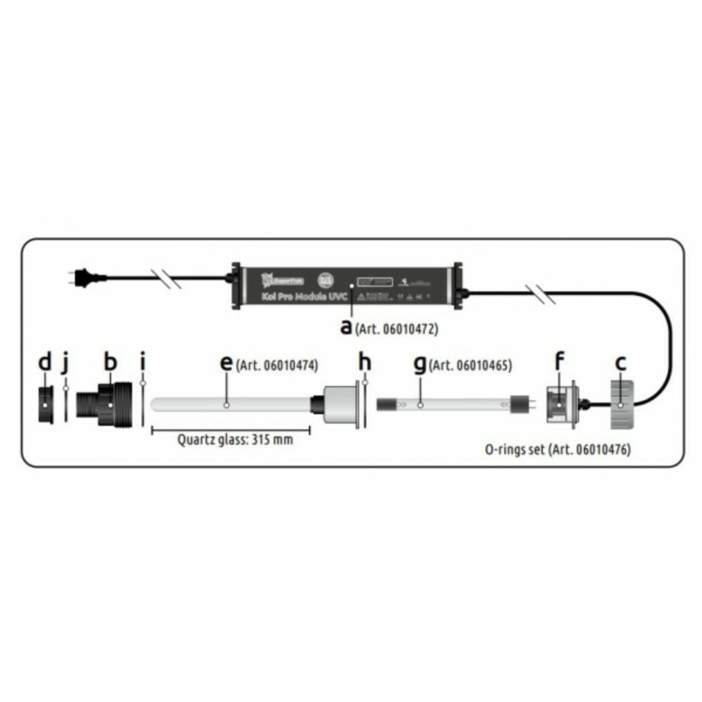 Sf koi pro module 40w immergeable