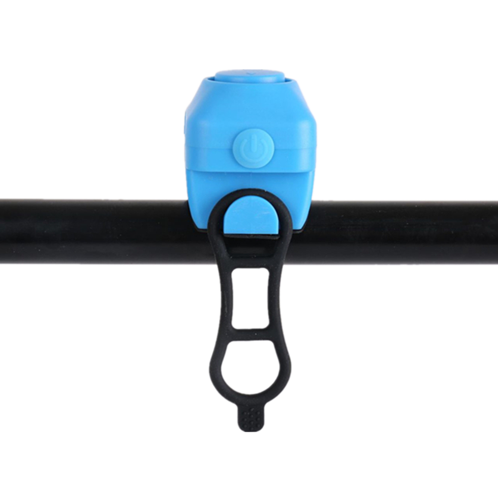 Universal Velo Glocke Elektrische Fahrrad Klingel Gravel Bike Hupe (inkl. Batterie CR2032) - Blau