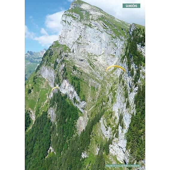 CHEMIN DES CRETES - TOPO CROSS PARAPENTE 40 ITIN
