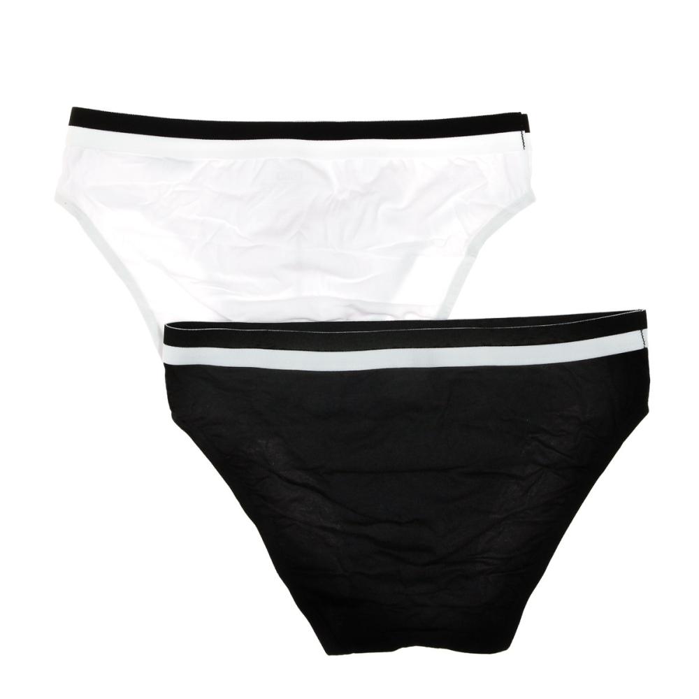 Dim x2 Slips Blanc/Noir Homme Dim