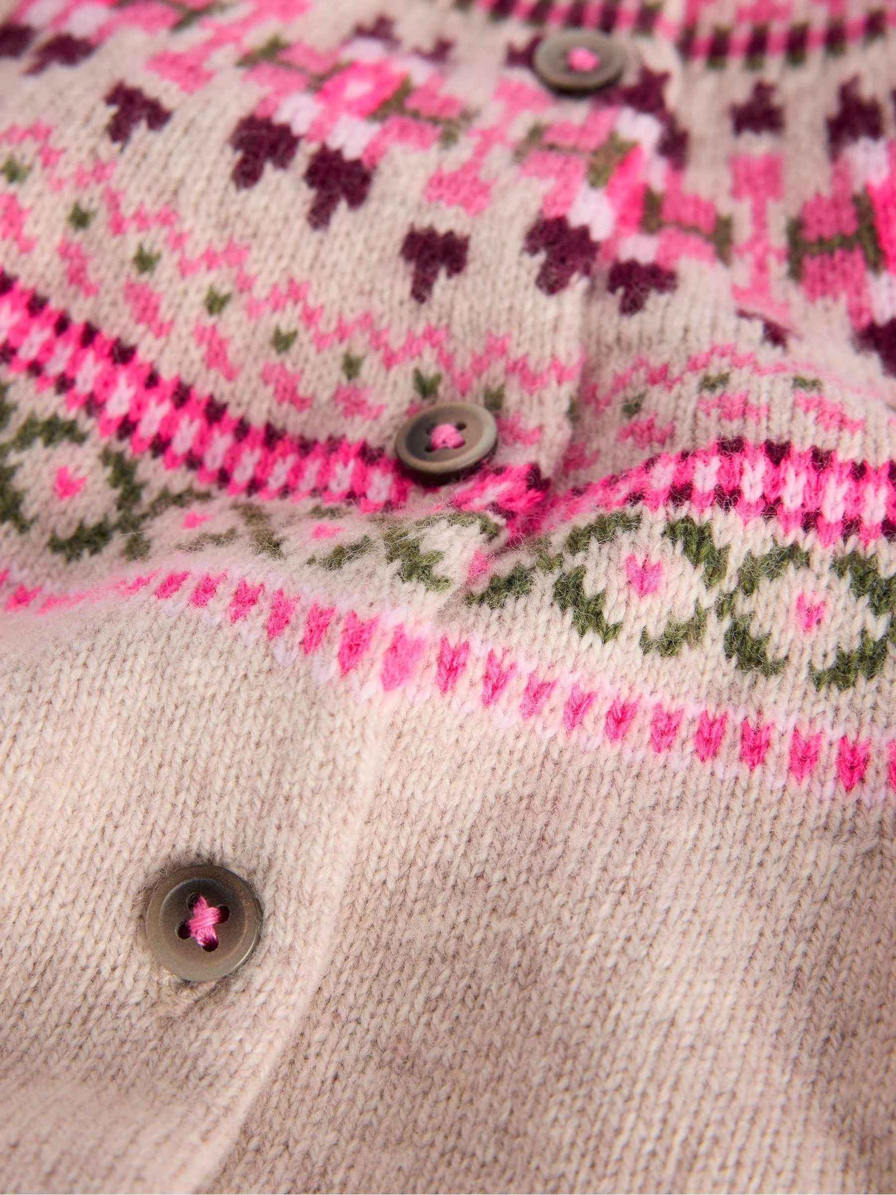 Boden Edie vest met Fair Isle