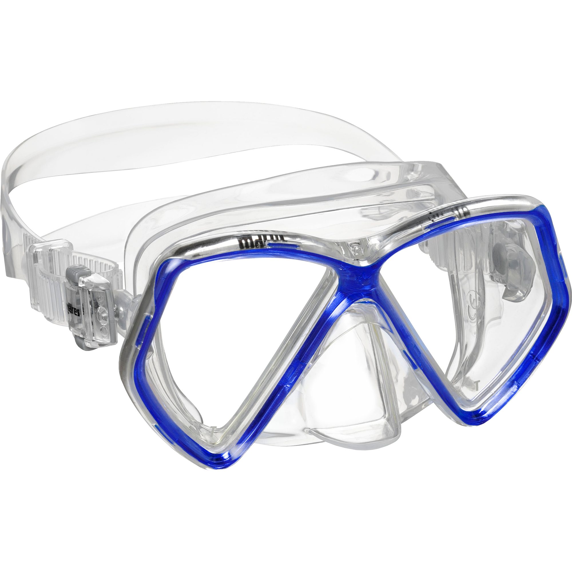 Mares Pirate '10 Schorchelmaske Kinder blue reflex clear