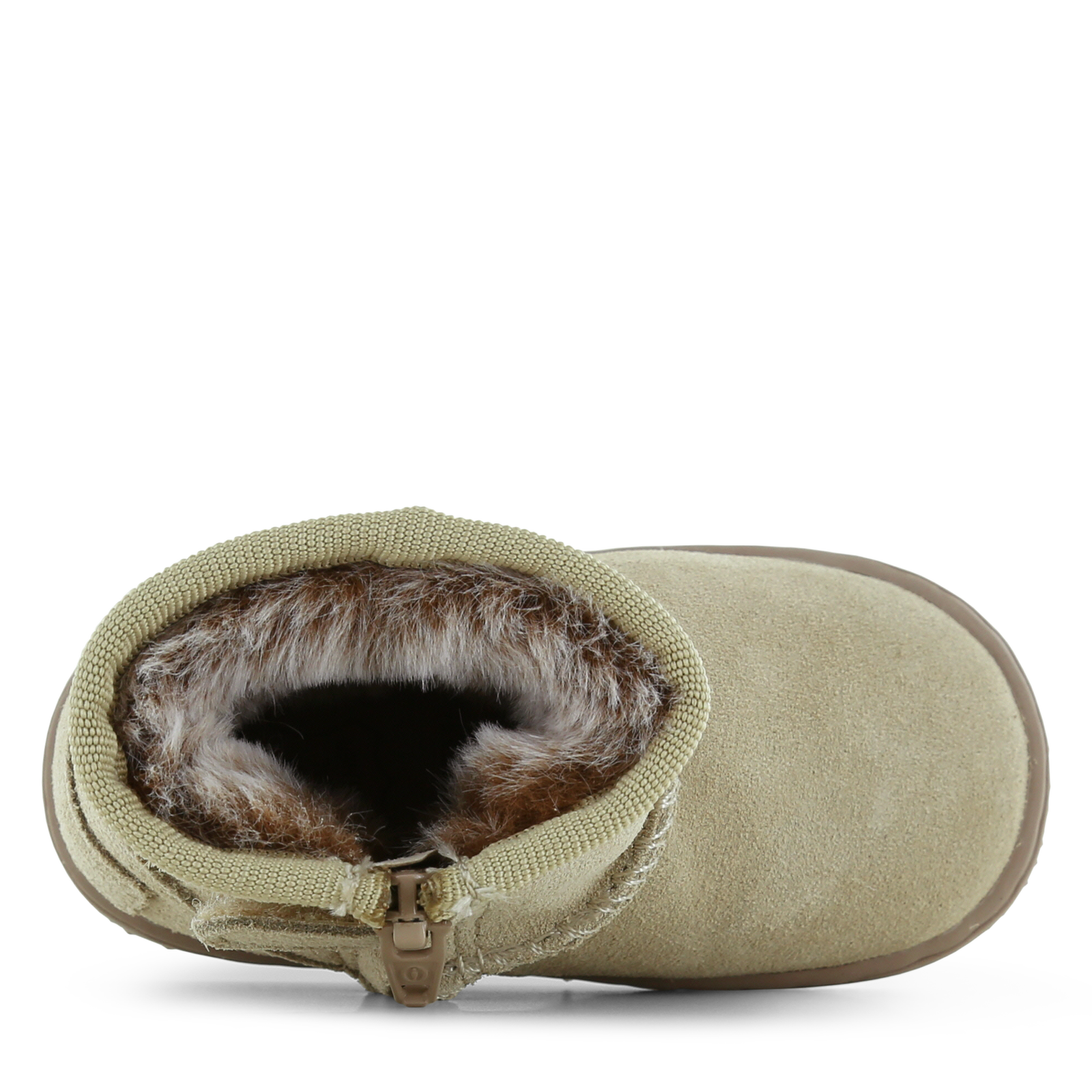 Shoesme beige Stiefel mit flauschigem Futter