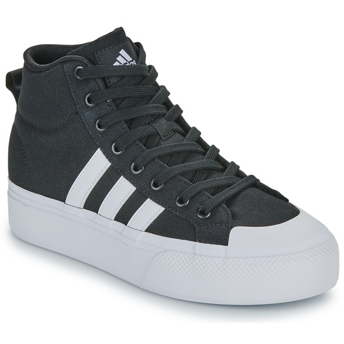 Adidas Sportswear - BRAVADA 2.0 MID PLATFORM - Noir / Blanc