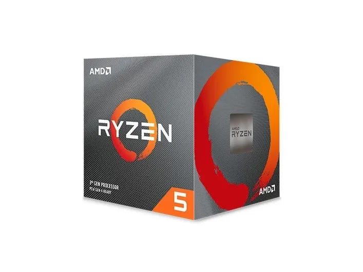 AMD Ryzen™ 5 3600X - 3rd Gen. - 3.8 GHz -> 4.4 GHz - 6 kerner - 12 tråde - 32 MB cache - Socket AM4 - Box